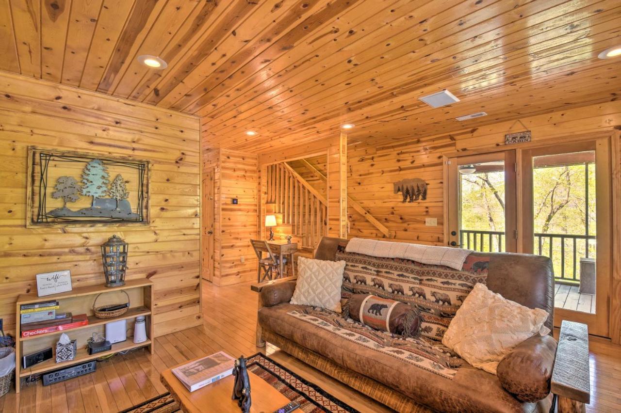 Cozy Hiawassee Cabin With Fire Pit And Mtn Views! Extérieur photo