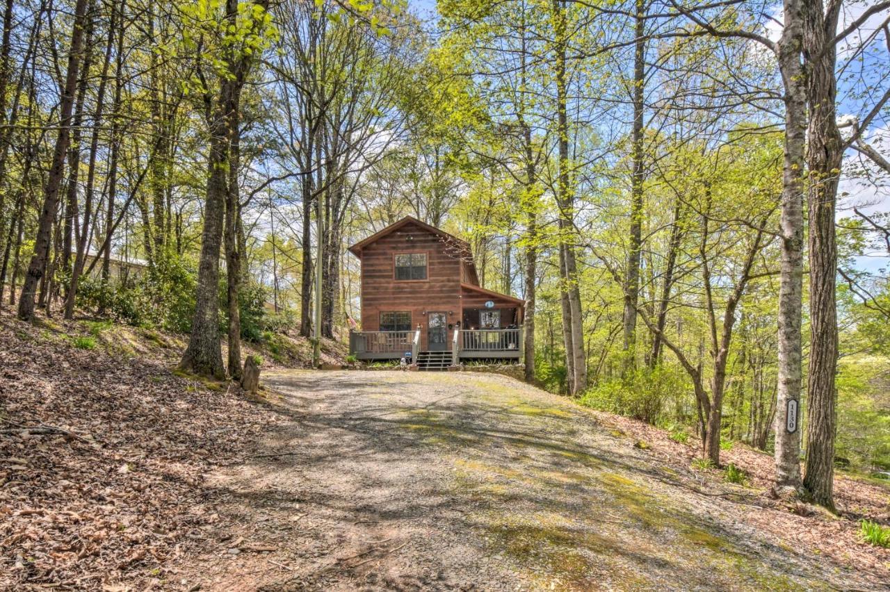 Cozy Hiawassee Cabin With Fire Pit And Mtn Views! Extérieur photo